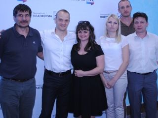 Активисты Брянского ВОГ с А.Цятковским